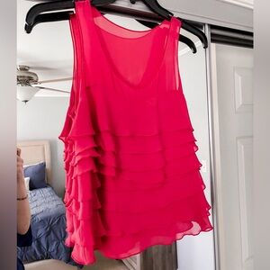 Express Ruffle Tank